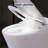 Compact Dual Flush Toilet With Self-Cleaning Wand, Foot Sensor Flush, White Night , Knob Control, Cold Water Wash, Strong Soft Close, , Immaculate Smart 1/1.28 ,