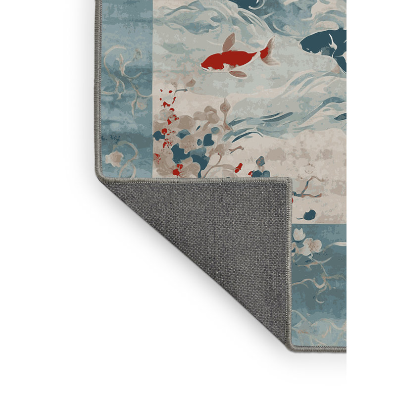 Tapis gris soyeux et moelleux, Rectangulaire 3 pi x 5 pi
