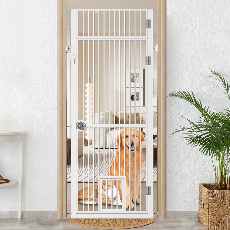 Barrière pour animaux Eresmia, Blanc