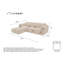 Michell 6 Seater Sofa Bed-126536468-126536470