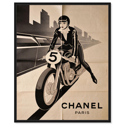 Impression sur toile Chic Velocity par Art Remedy