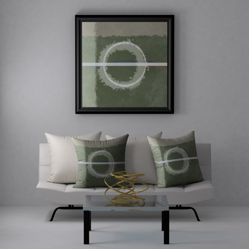  Housse de coussin carré et insert, H 24 po x l 24 po