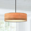 24 po Lustre tambour 5 lumières 