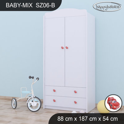 Baby 2 Door Wardrobe