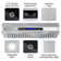 30 in. 900 CFM Under Cabinet Range Hood with 3 Venting Options,Remote,Touch Control LCD,Low Noise,Long-term Warranty in Stainless Steel