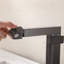 Robinet de salle de bain moderne rétractable 7,2 "avec affichage numérique de la température-129606635-137347967