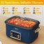 12-In-1 Digital Programmable Slow Cooker, 8 Quart Multi-Cooker-119231977