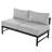 U-Shaped Outdoor Sofa Set
