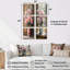 Bouquet de pivoines Country Bloom - ensemble d'art mural en toile florale de 6-1695017346-1695017347
