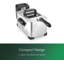 Emperial 3L Deep Fat Fryer with Adjustable Temperature Control, Non-stick Removable Oil Container & Basket - 2000W
