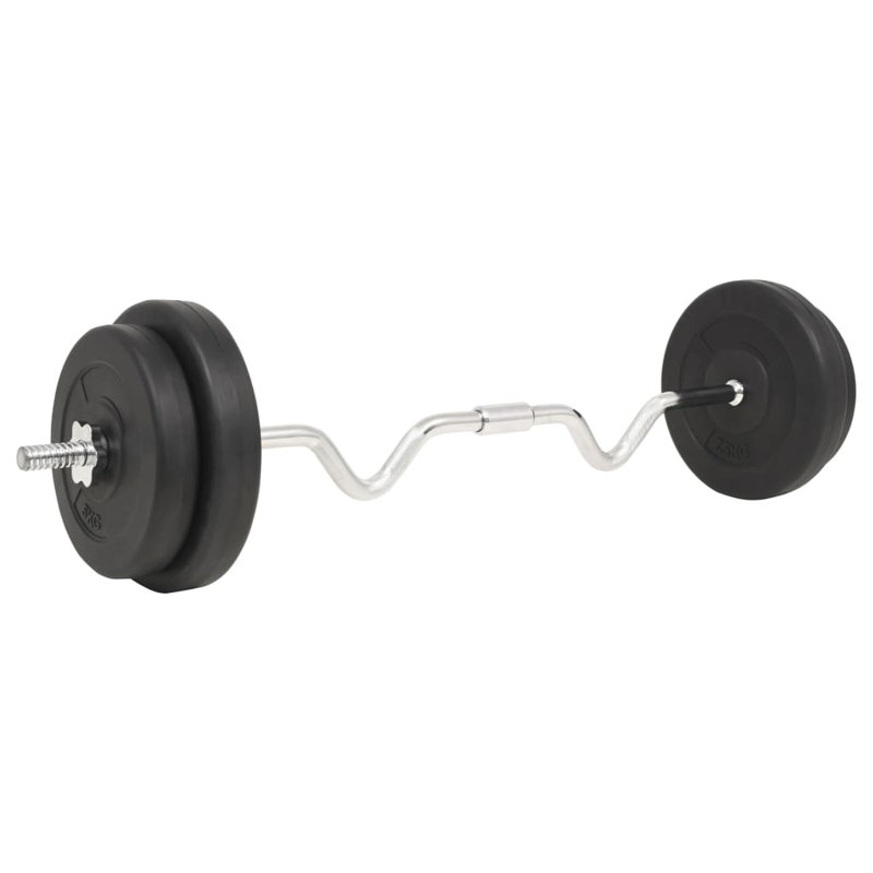VidaXL Barbell Set 66.1 lb