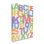 "Rainbow Alphabet", art mural sur toile par Martina Pavlova