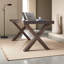 Bureau industriel rustique en pin naturel massif