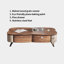 Table basse à quatre pieds avec rangement-98347090