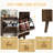 Medieval-Style Modern Shoe Cabinet, Upright Shoe Storage Unit With Vertical Grooved Finish, 23.6-Inch Walnut-Colored Shoe Cabinet-125537778