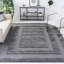 Tapis gris à motif géométrique Assar-2090478172