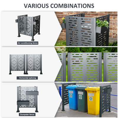 3x3 Outdoor Air Conditioner Fence Privacy Screen
