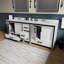 Meuble-lavabo double (armoire seulement)