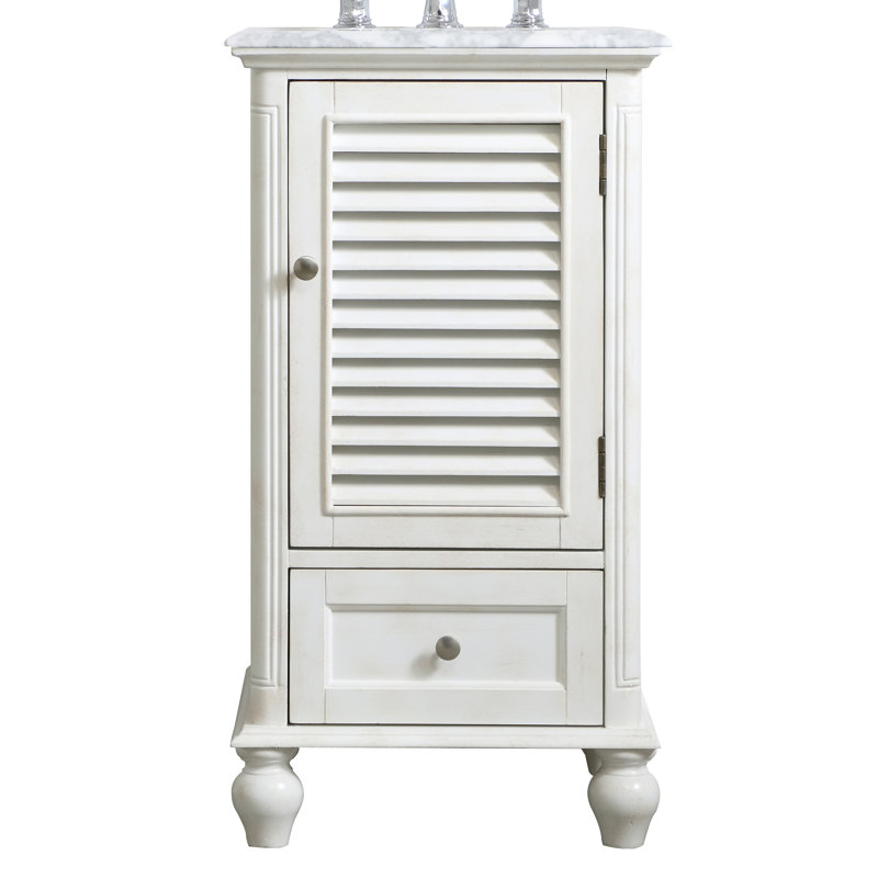 Ensemble de meuble-lavabo simple 19 po Hansford, Blanc