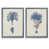 Toile avec cadre gris