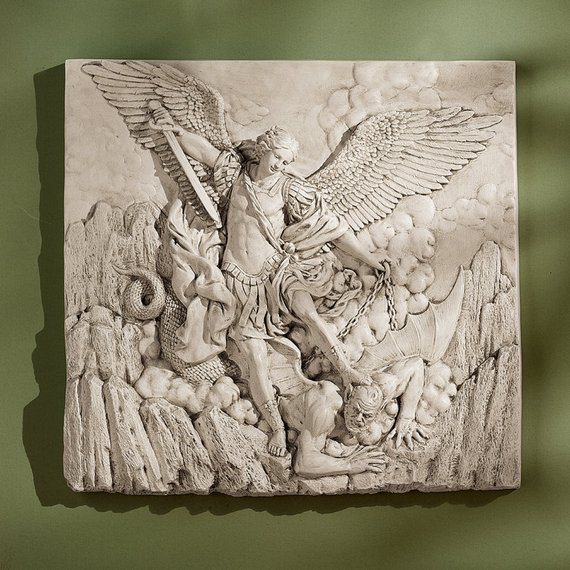 St. Michael the Archangel Frieze Wall Sculpture