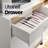 Rolling Kitchen Cart with  Microwave Shelf, Utensil Drawer, Interior Cabinet Storage Space and Locking Wheels-116087310