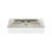 Claire 30" Console Sink White Basin Chrome Legs With 8" Widespread Holes-98076204