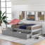 Lit plateforme simple avec deux tiroirs-1673978366