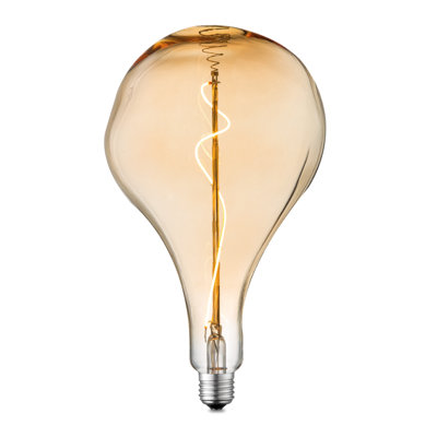 3 W E27 LED Retro-Glühbirne Bernstein