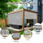  Rideau roulant en tissu PEHD pour patio-421522940-421522943