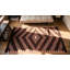 Exciting Tribal Geometric Antique Native American Flatweave Navajo Rio Grande Rug
