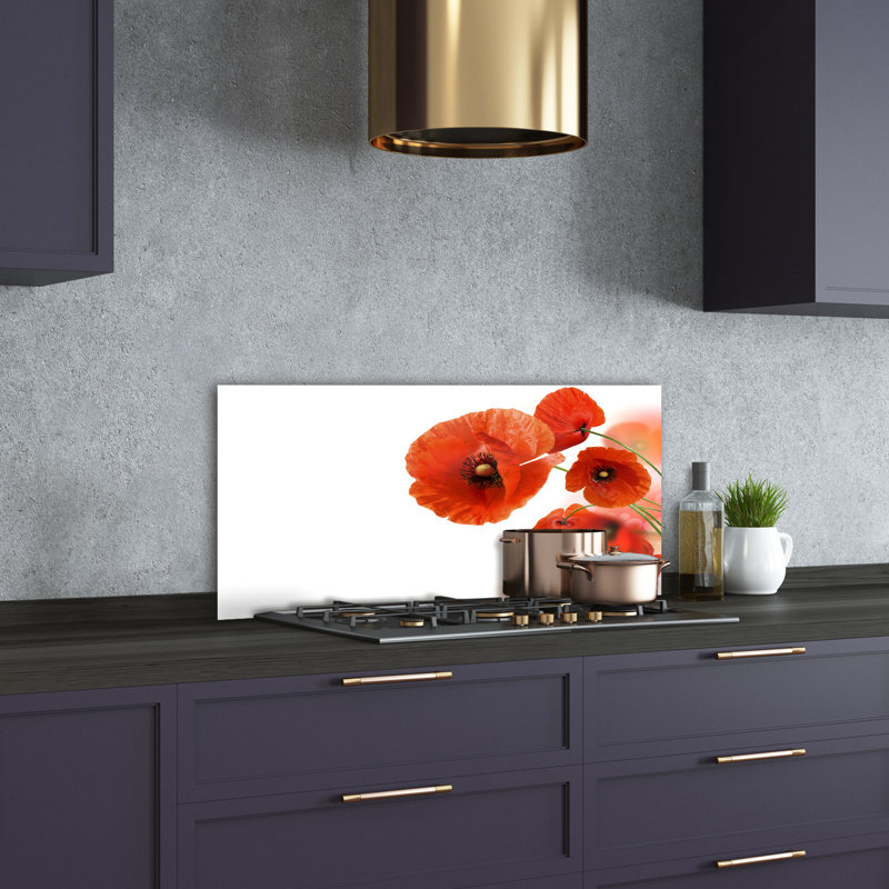 50cm W x 100cm L Glass Peel and Stick Panel