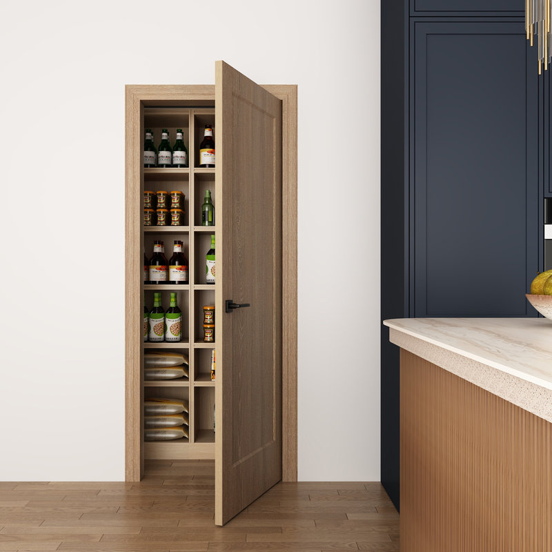 Panneau de porte intérieur en composite 24 pi x 80 po, 24 po x 80 po 