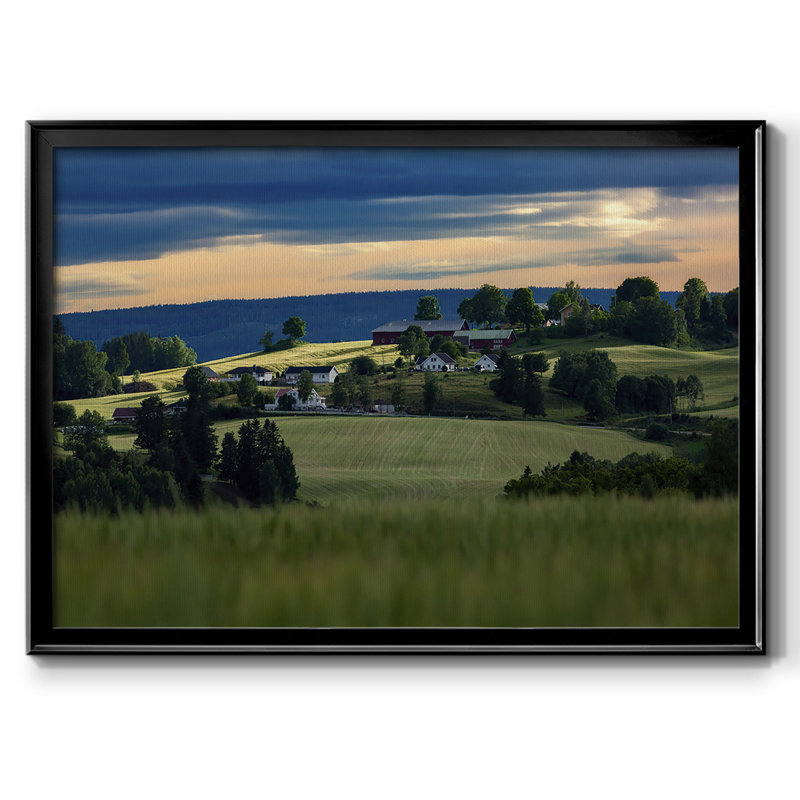 The Hills Are Alive, reproduction d'art sur toile, H 14 po x l 20 po x P 1,5 po, Noir