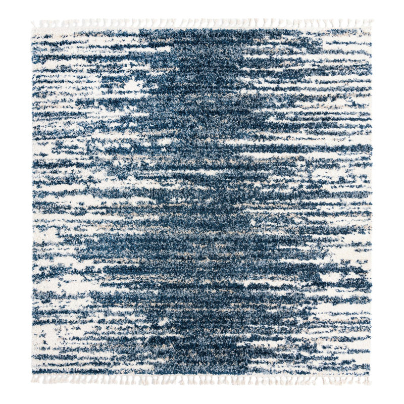 Knupp Abstract Indoor Rug, Square 10'