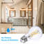 Ampoules DEL vintage A19 7 W (équivalent 60 W), à filament DEL dimmable, 800 lm, blanc chaud, homologuées UL et DOE, verre transparent classique, culot E26