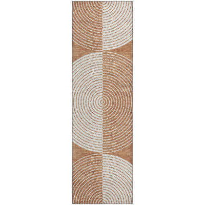 Premium Machine Washable Mayfield AMF2275 Geometric Rug