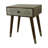 Hand-crafted Accent Table/nightstand With Unique Drawer Front