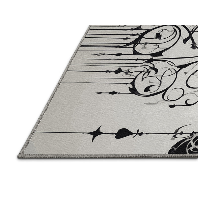 Tapis de fougère voilé, Rond 3 pi