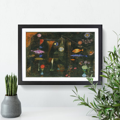 Fish Magic by Paul Klee - Picture Frame Painting