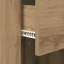 35cm W Manufactured Wood Bedside Table-367247347