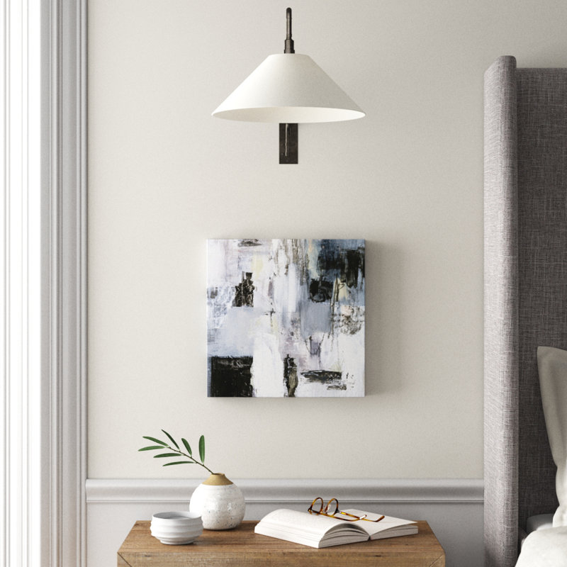 «Cinder Composition II», reproduction d'art sur toile, H 16 po x l 16 po x P 1 po, Toile tendue