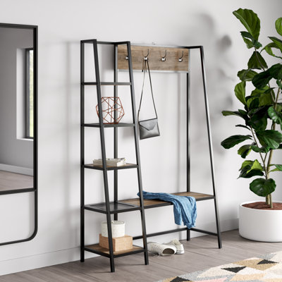 Maison Hall Tree 117cm Wide with Shoe Storage