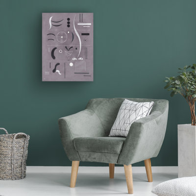 Art sur toile, "Bachelors Collection" quatre pièces par Wassily Kandinsky
