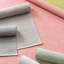 Tapis en coton tissé à la main gris tourterelle Herringbone-30602477