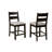 Nimes 22'' Counter Stool, Set Of 2, Black