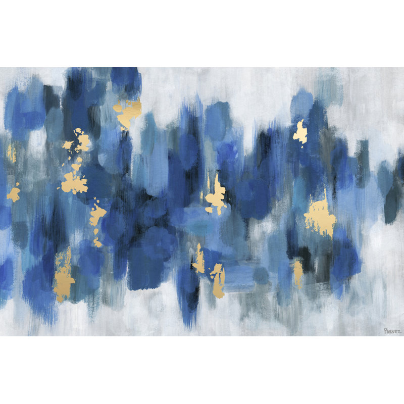 Parvez Taj - Wrapped Canvas Painting, 20cm H x 30cm W