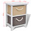 Emilio 2 Drawer Bedside Table-118851394