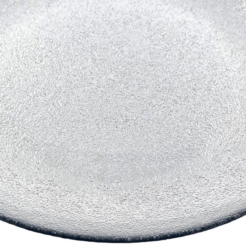 Assiette plate 11 po Aura, Argent