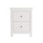 45cm W Manufactured Wood Bedside Table
